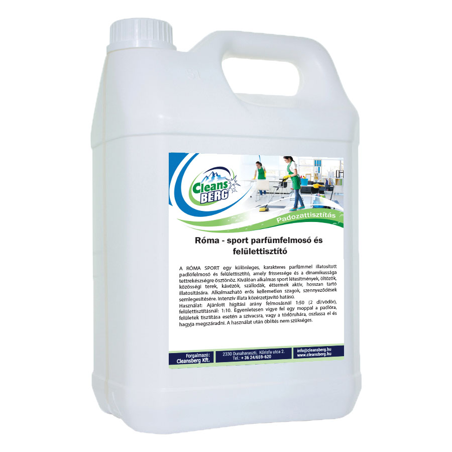 Róma sport RÓMA - SPORT PARFÜMFELMOSÓ ÉS FELÜLETTISZTÍTÓ
